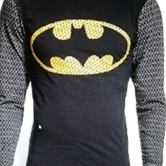 Batman M long underwear shirt New - Picture 2 of 2
